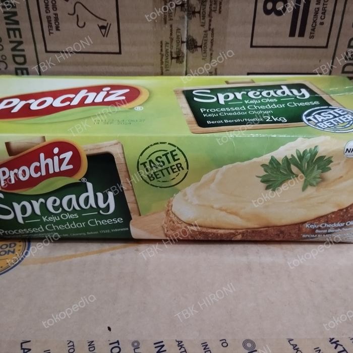 

BARANG TERLARIS Keju Prochiz Spready 2kg