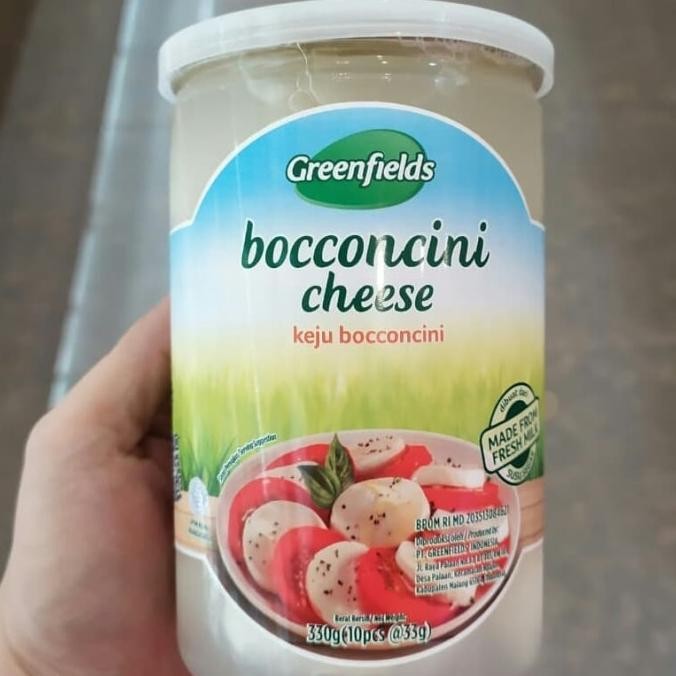 

BARANG TERLARIS Greenfields Bocconcini Chesee 330gr keju cheese