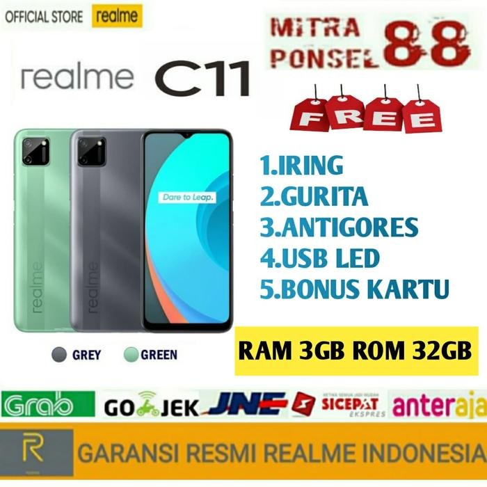 Gadgetra- Realme C11 Ram 3/32Gb Garansi Resmi Realme Indonesia