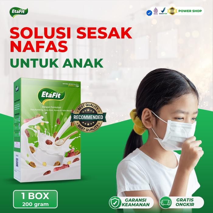 

BARANG TERLARIS ETAFIT - Solusi Sesak Nafas Untuk Anak - Susu Kambing Etawa Bubuk Asli 100% Murni