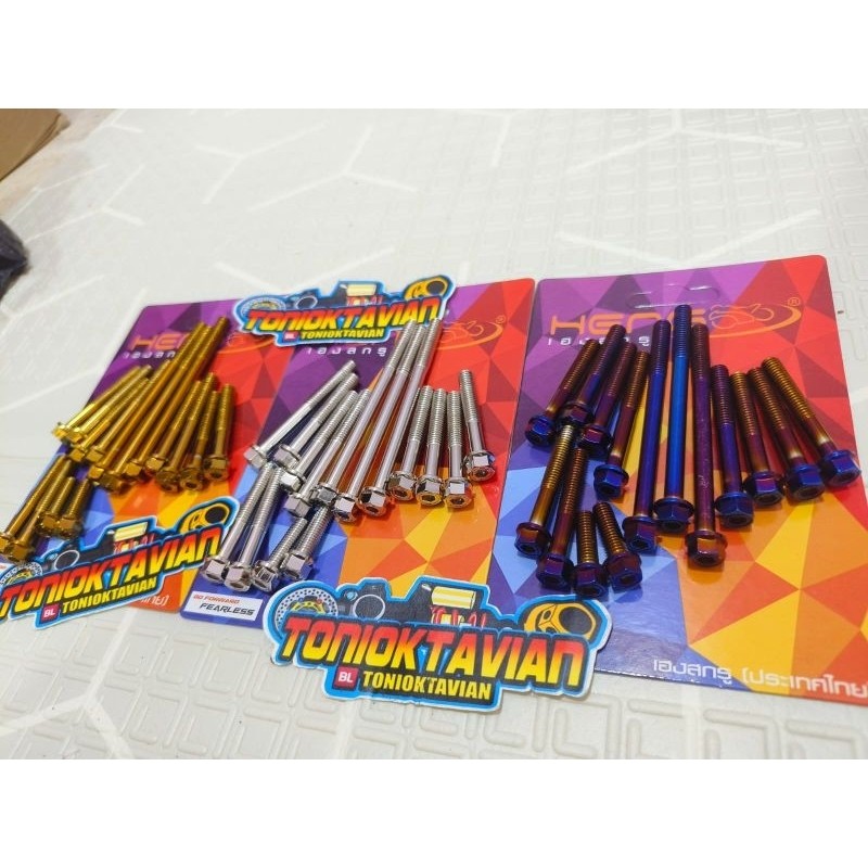 Baut cvt 2 kunci heng motor Mio j soul GT 125 Fino x ride 125 xeon baut 2 kunci heng cvt Vario 1