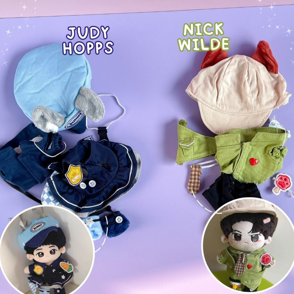 [Ready] Doll Clothes Kpop Anime / Baju Boneka 15CM 20 CM