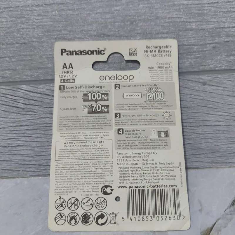 Baterai Cas Aa Eneloop Panasonic - Battery Aa Eneloop - Batre Tamiya Promo