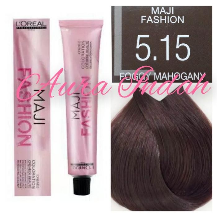 Sale Terbatas Loreal Majirel No. 5.15 Light Ash Mahogany Brown Aman