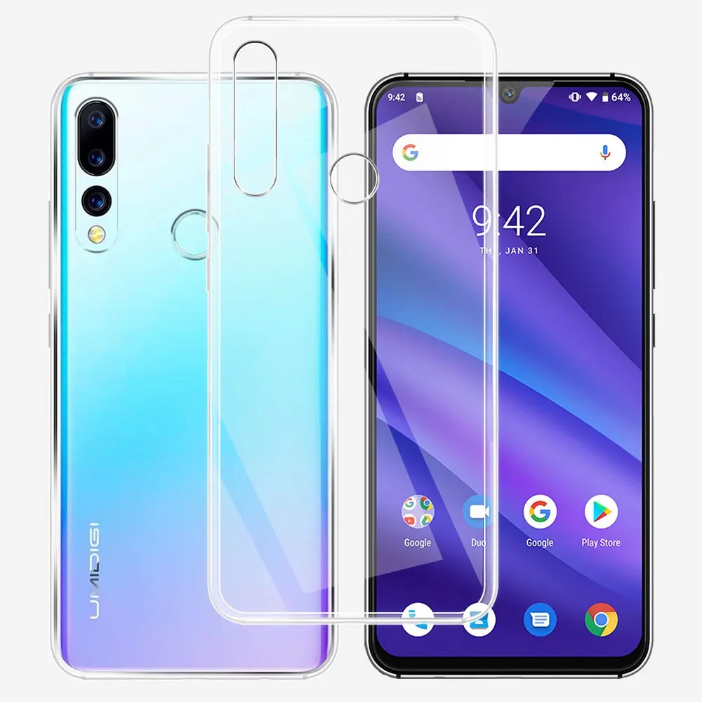 For Umidigi A5 Pro Case Clear Silicone Soft Tpu Phone Case Cover For Umidigi A5 Pro Funda For