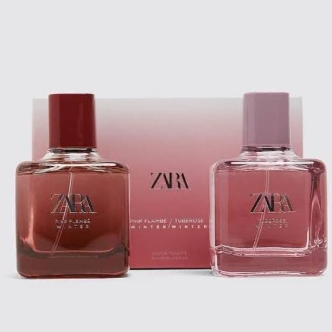 BUNDLE PARFUM ORIGINAL EROPA Zara Pink Flambe Winter & Zara Tuberose