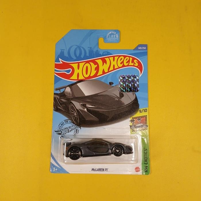 Hot Wheels McLAREN P1 Black Hotwheels HW EXOTICS