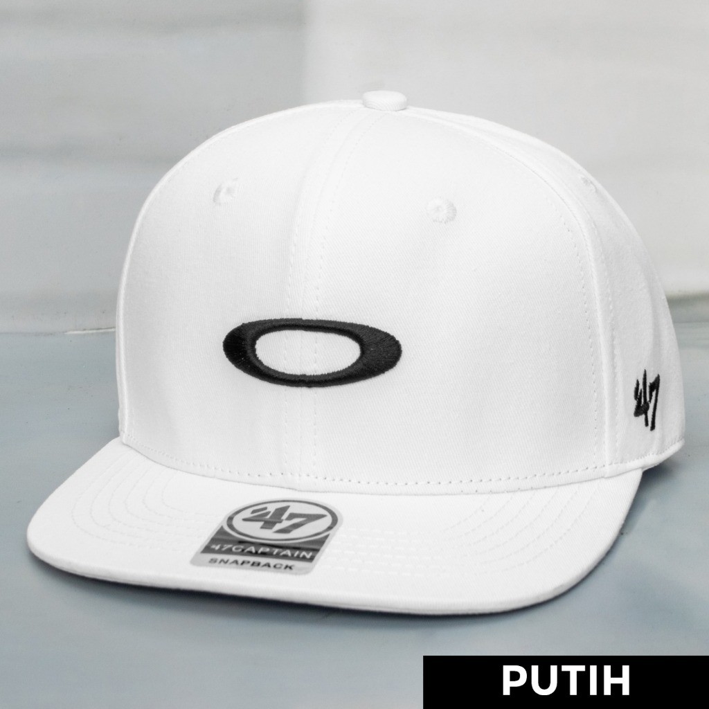 Makmur_55 Topi Oakley Snapback Pria Import Mirror Original