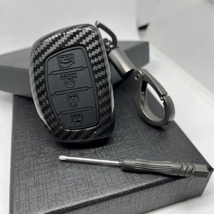 NEW Cover Karbon / Carbon Case Mobil Hyundai CRETA STARGAZER IONIQ