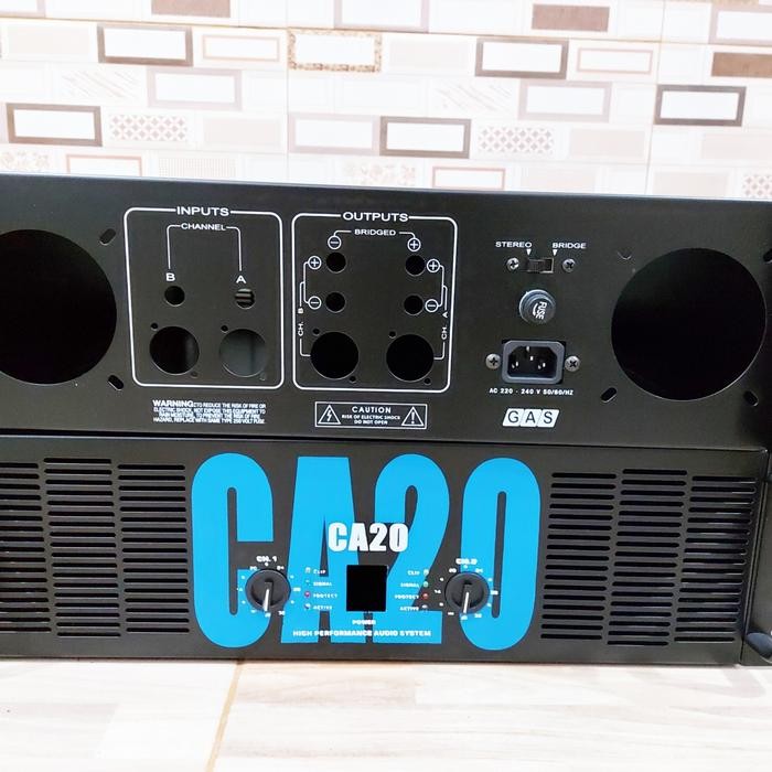 Box power CA20 lengkap Panel clip