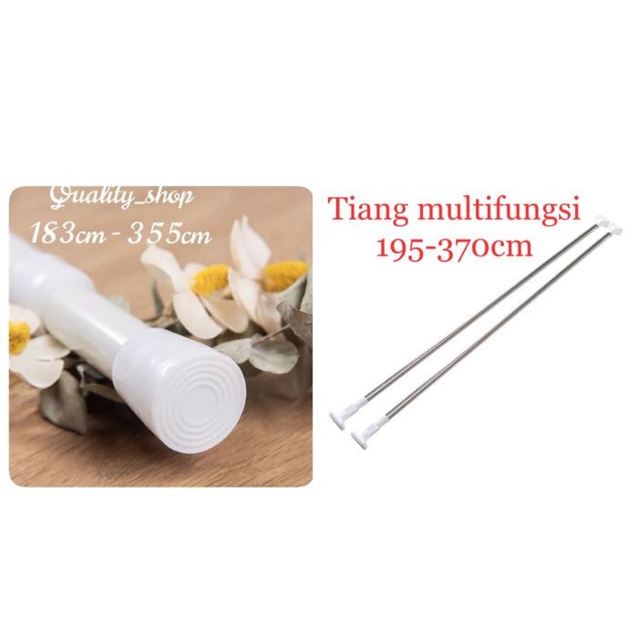 Pipa Ajaib Gorden Kolong Dapur/ Tongkat Fleksibel/Tongkat Gorden Pintu