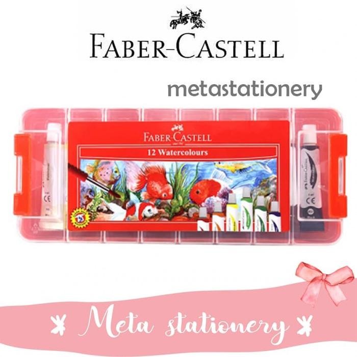 

Cat Air Watercolos Faber Castell 12Warna Mika (121004P)