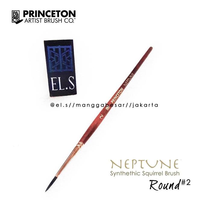 

Princeton Neptune Brush Round 2 ( Kuas Lukis )