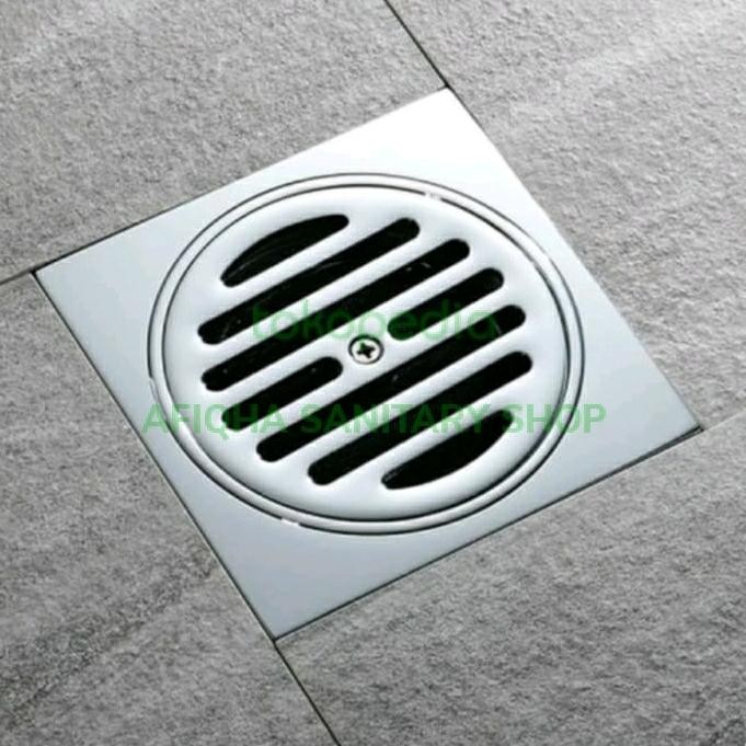 SARINGAN GOT STENLIES MURAH/FLORD DRAIN STENLIS HITAM/PEMBUANGAN AIR Kode 1073