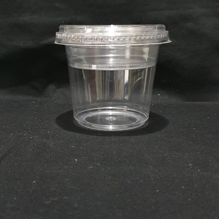 Cup Puding 3in1: Cup 380ml + Inner Tray 150ml + Flat lid