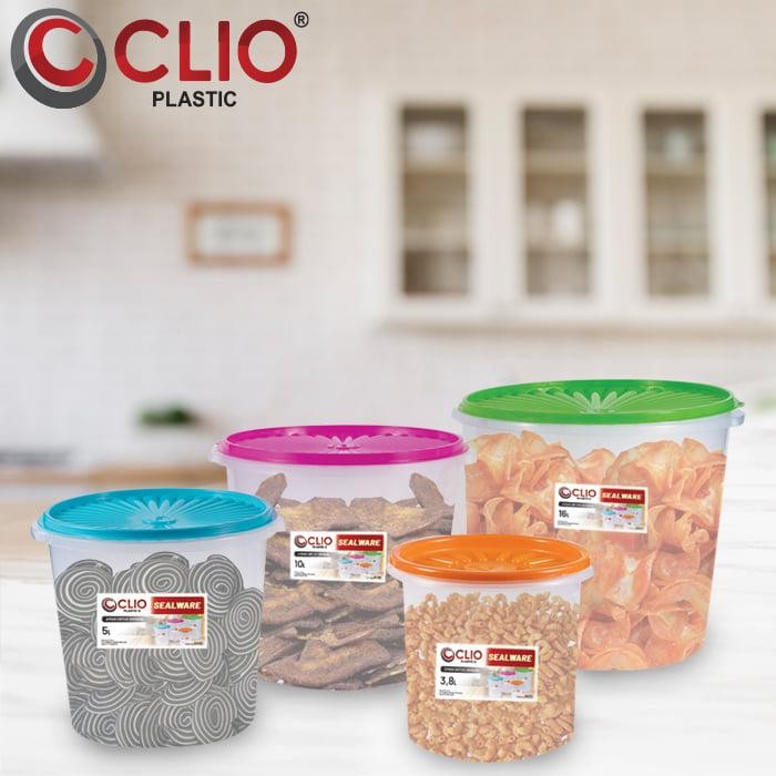 Toples Plastik /Toples Kerupuk 10 Liter