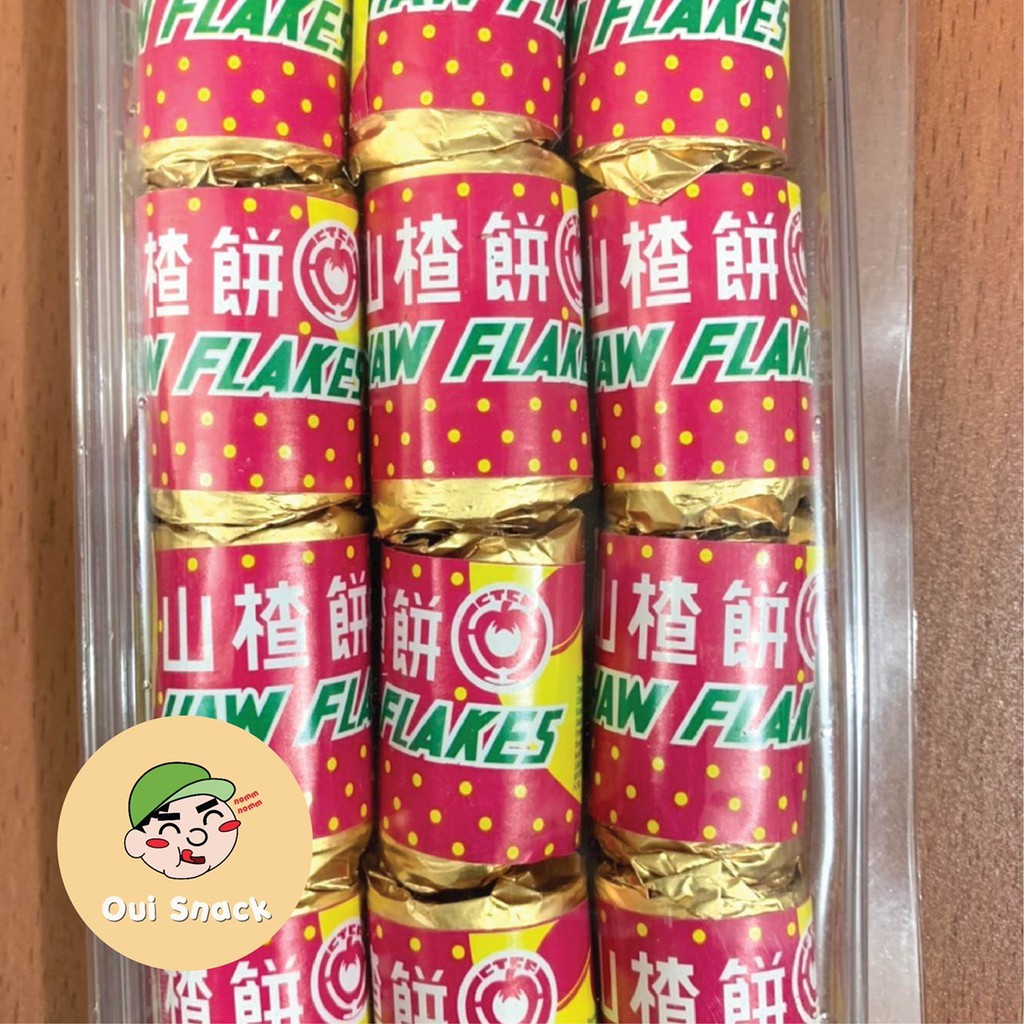 

Permen Sanca Koin Besar / Manisan Buah Haw Flakes Candy Oui Snack