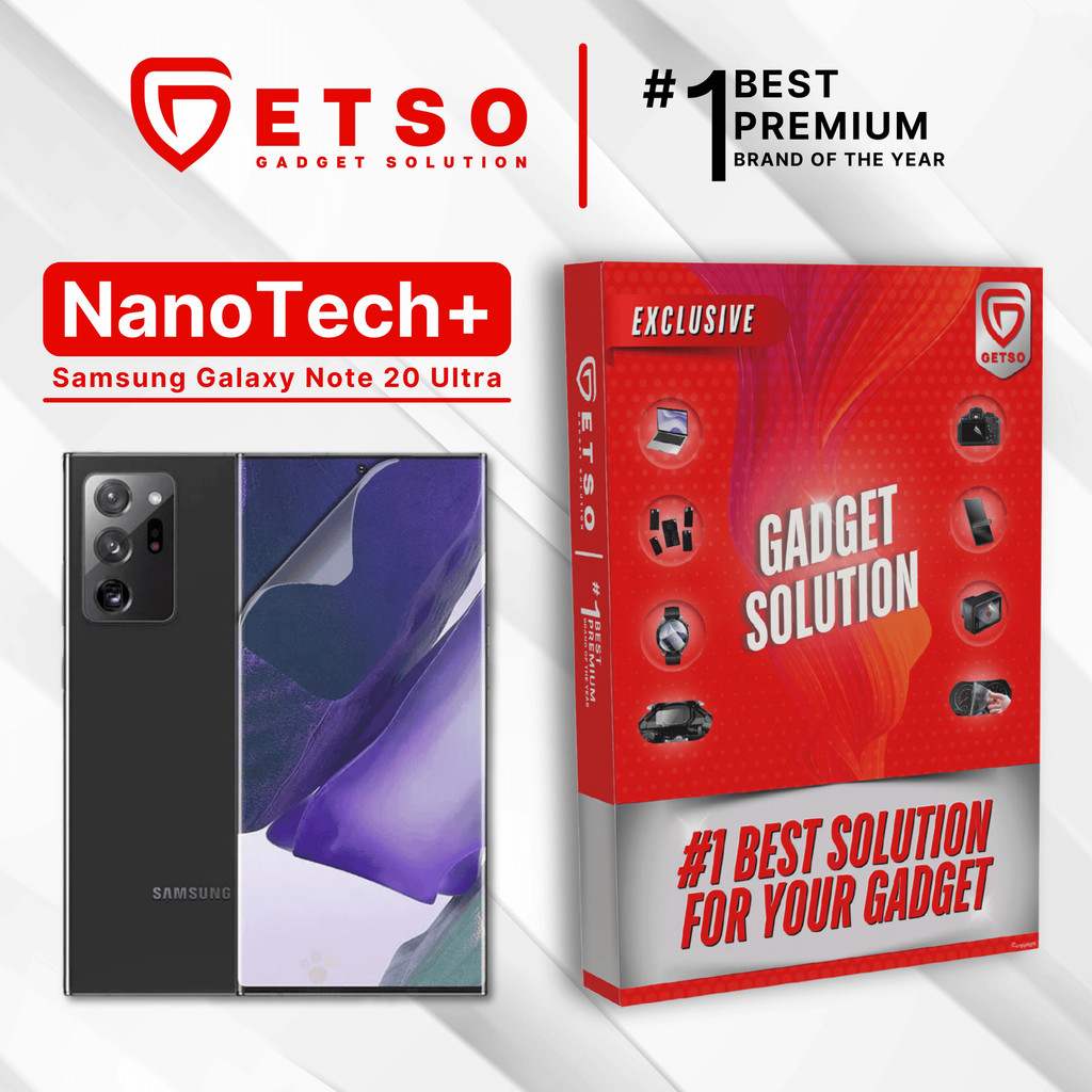 GETSO EPU BIO GENESIS Hydrogel for Samsung Galaxy Note20 Ultra / Screen Guard (Nanotech+ 100% Recycl