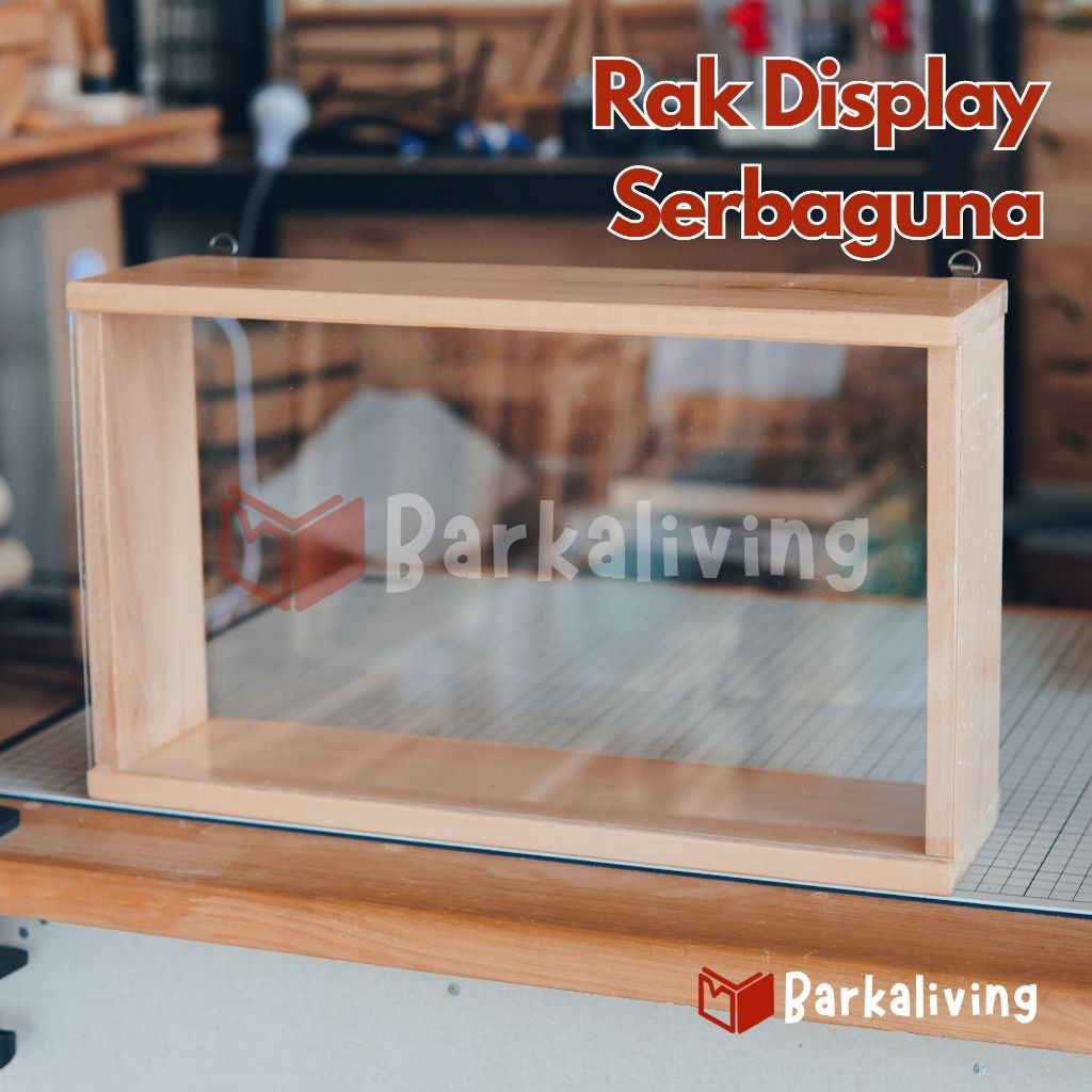 Rak Display Akrilik Serbaguna Minimalis Rak Pajangan Mainan Gundam Action Figure