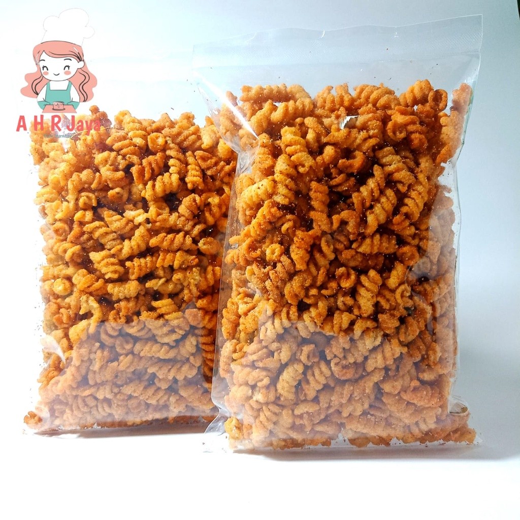 

MAKARONI SPIRAL MACARONI SPIRAL RASA PEDES Berat bersih 250 gr - Pedas