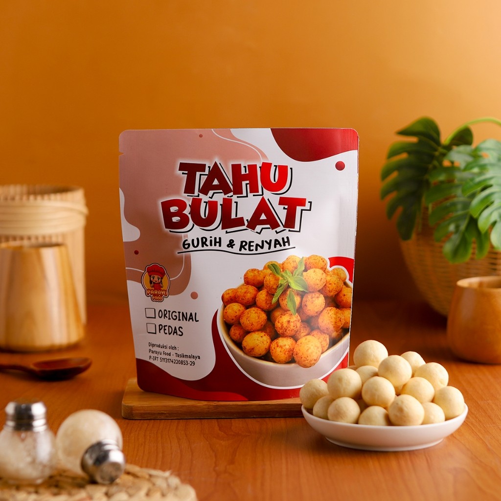 

Parayu Food - Tahu Bulat Cripsy Gurih dan Renyah 50 Gram