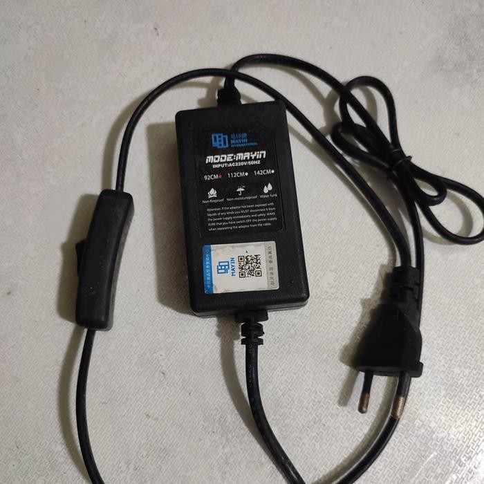 PREMIUM adaftor trafo lampu mayin taning 13000k/2700k