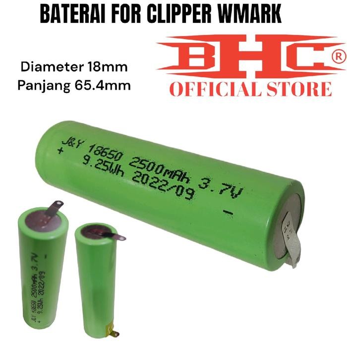 PREMIUM BATERAI CLIPPER FOR WMARK DLL Alat Cukur Rambut Kumis