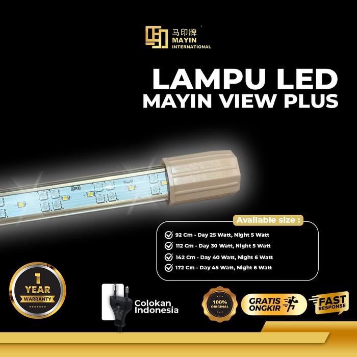 PREMIUM Lampu LED MAYIN PLUS Aquarium ikan Arowana / Arwana - 172cm