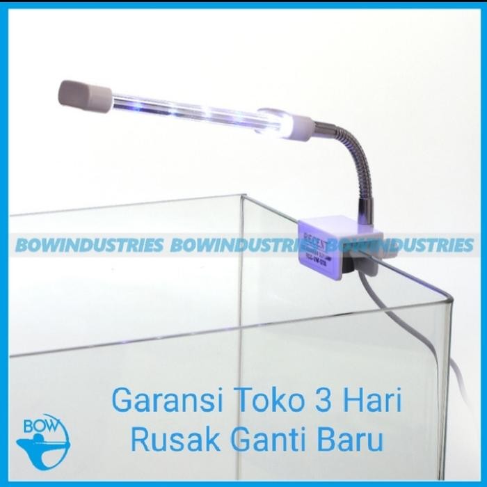 PREMIUM Lampu Aquarium Jepit (cocok untuk aquarium 25 - 50 cm)