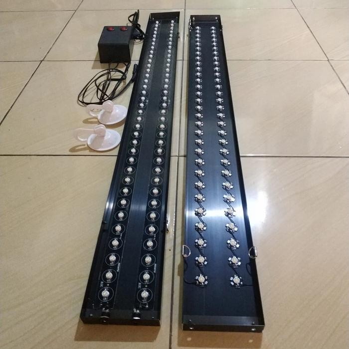 PREMIUM Lampu LED HPL Tanning Taning Arwana 100cm 120cm setara mayin aquazonic