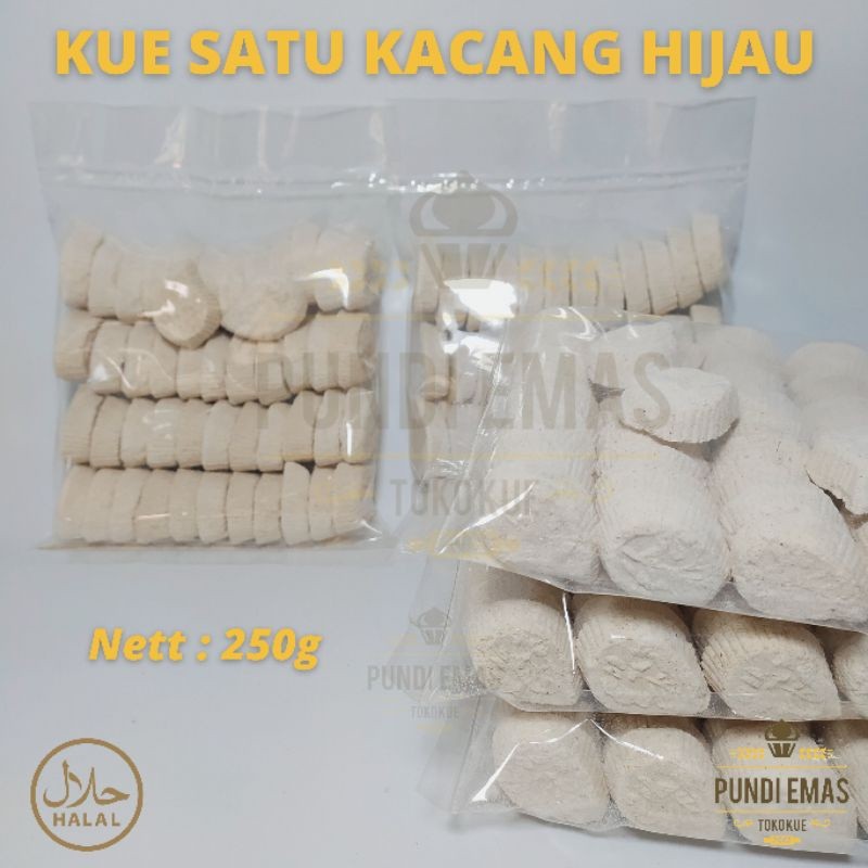 

Kue Satu - 250 GR Kue Satu Kacang Hijau Kue Jadul 250 Gram Terlaris