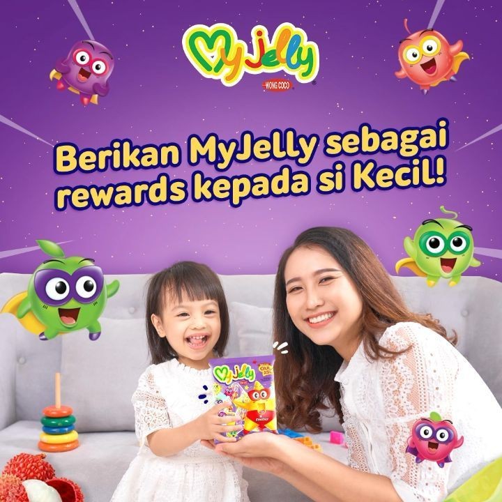 

WONG COCO My Jelly 5pcs & 12pcs / Jelly Favorit Anak Aneka Rasa Buah / Tanpa Pengawet / MyMom