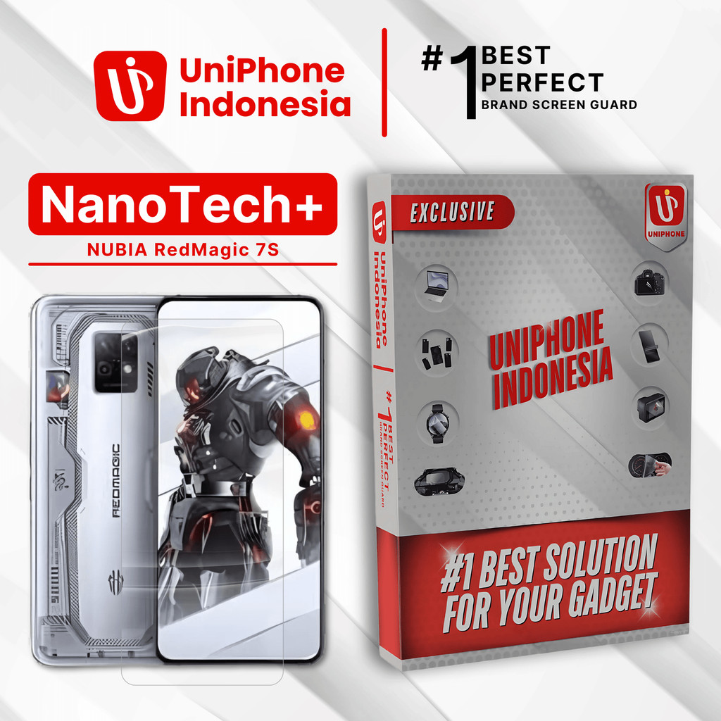 UniPhon EPU BIO GENESIS Hydrogel for Nubia Red Magic 7S / Screen Guard (Nanotech+ 100% Recycle) Prem