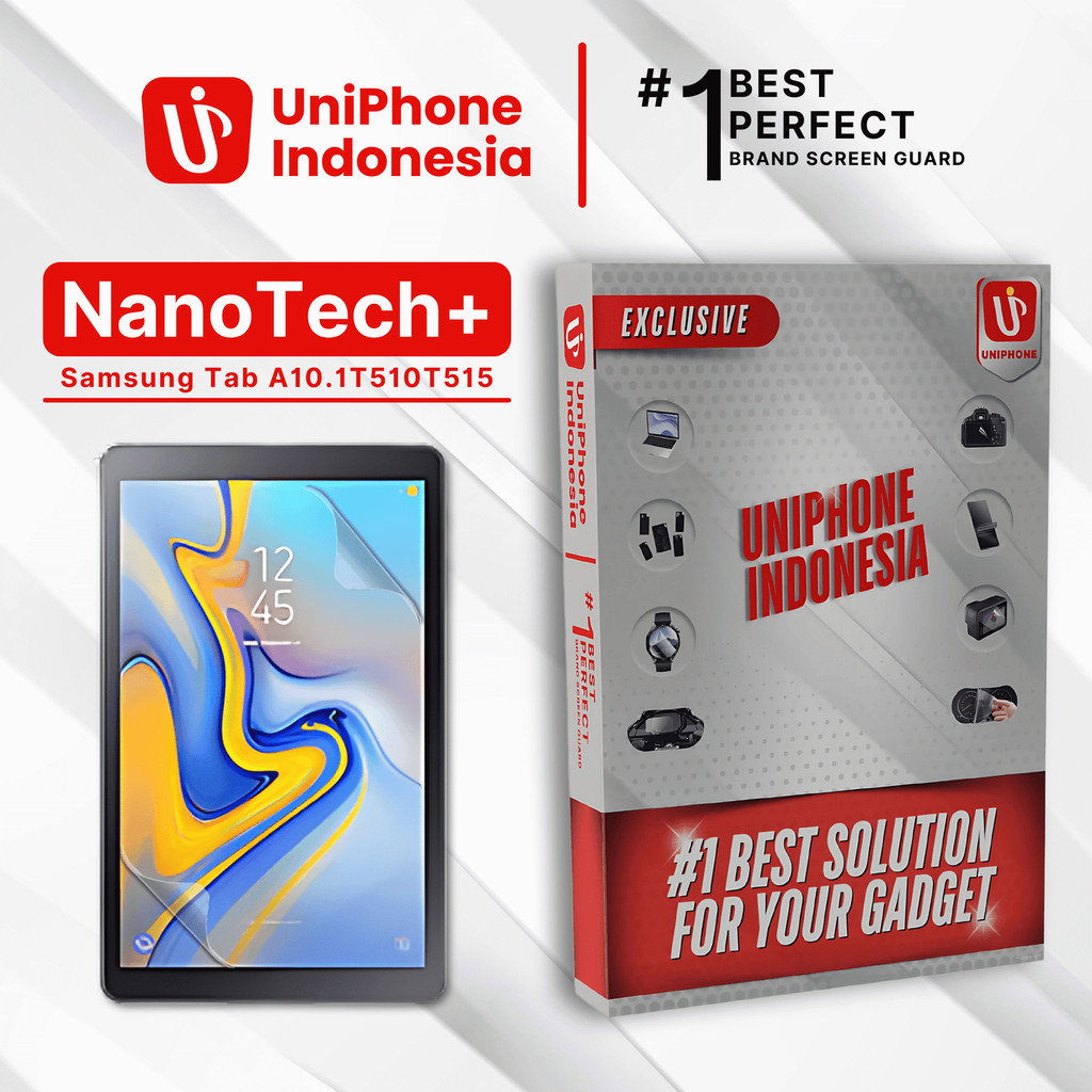 UniPhon EPU BIO GENESIS Hydrogel for Samsung Tab A 10.1 2019 T510 T515 / Screen Guard (Nanotech+ 100