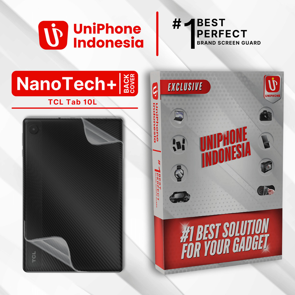 UniPhon EPU BIO GENESIS Hydrogel for TCL Tab 10 L / Back Cover Guard (Nanotech+ 100% Recycle) Premiu