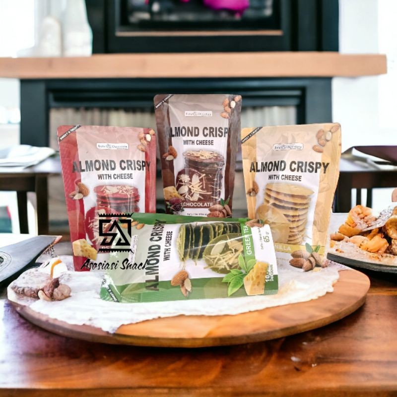 

ALMOND CRISPY WITH CHEESE cemilan oleh oleh khas malang