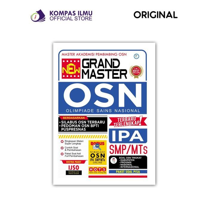 

SALE BUKU OSN SMP NEW GRAND MASTER OSN IPA SMP/MTS TERBARU READY