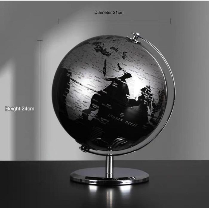 

PROMO DEKORASI ORNAMEN GLOBE PETA DUNIA / MODISH GLOBE ORNAMENT 2777 READY