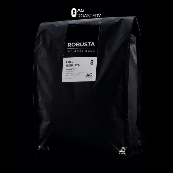 

Caraka.store1 Biji Kopi Full Robusta Kopi Susu Ekonomis 1 KG 1KG