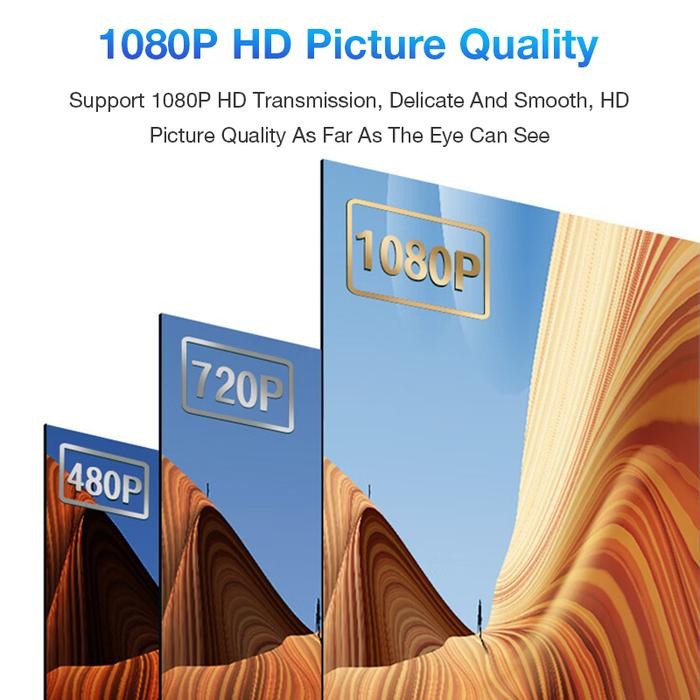MEYLLSTORE EYD HDM02 HDMI TO VGA CABLE 1080P CABLE MALE CABLE 1920 X 1080P (1.8M)