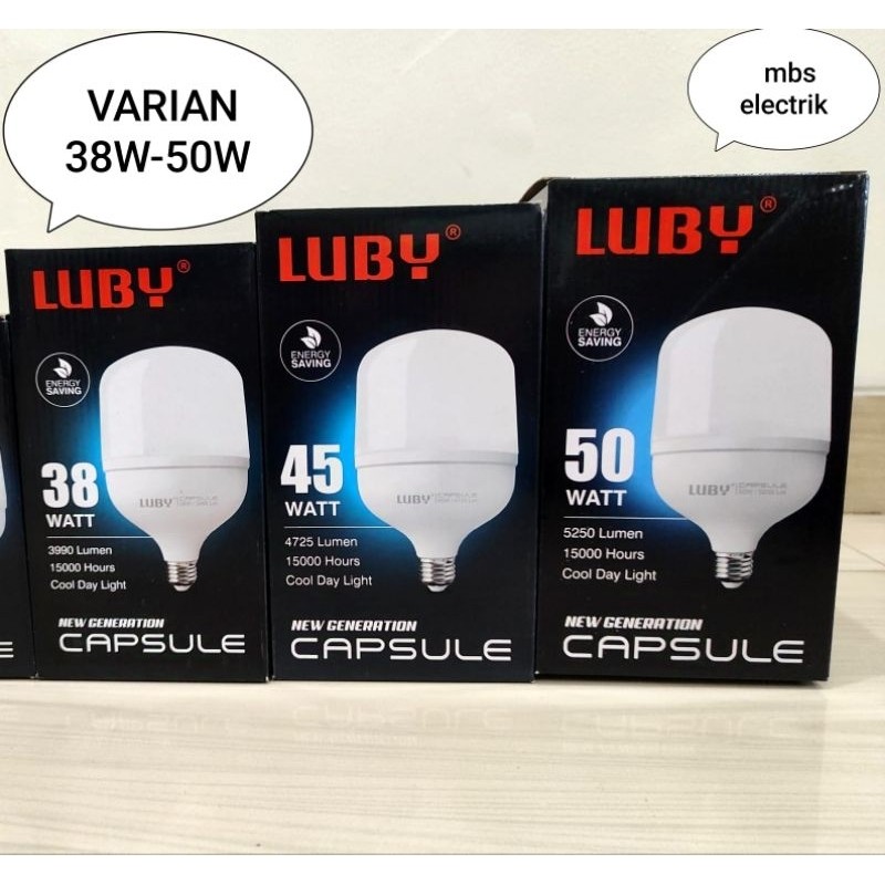 BOHLAM LED / LAMPU LED LUBY CAPSULE 38W 45W 50W