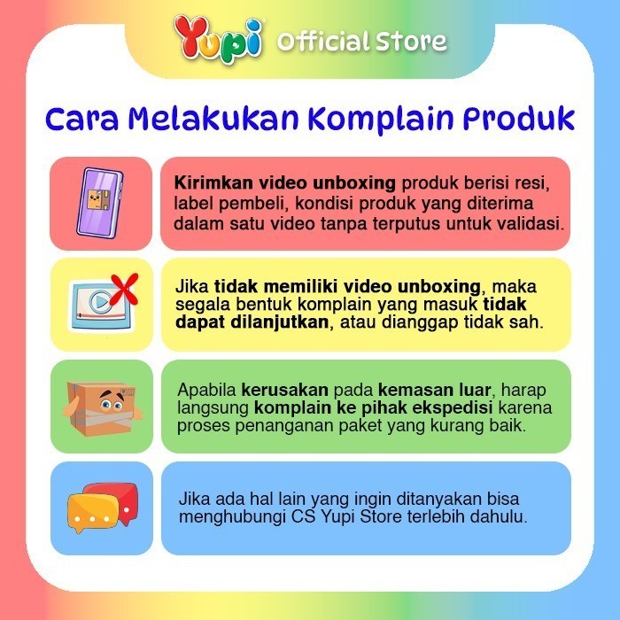 

Yupi Gummy Candy Permen Berribonz box