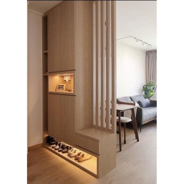 PARTISI RUANGAN HPL 2 MUKA MINIMALIS - DESAIN COSTUM