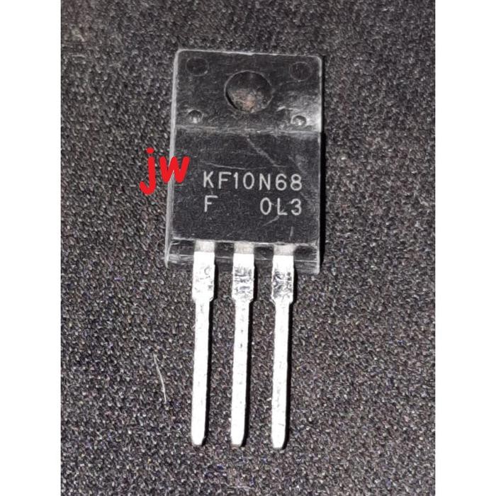 JTTOP" MOSFET KF10N68 10N68 TO-220F 680V 10A KOMPONEN ELEKTRONIK