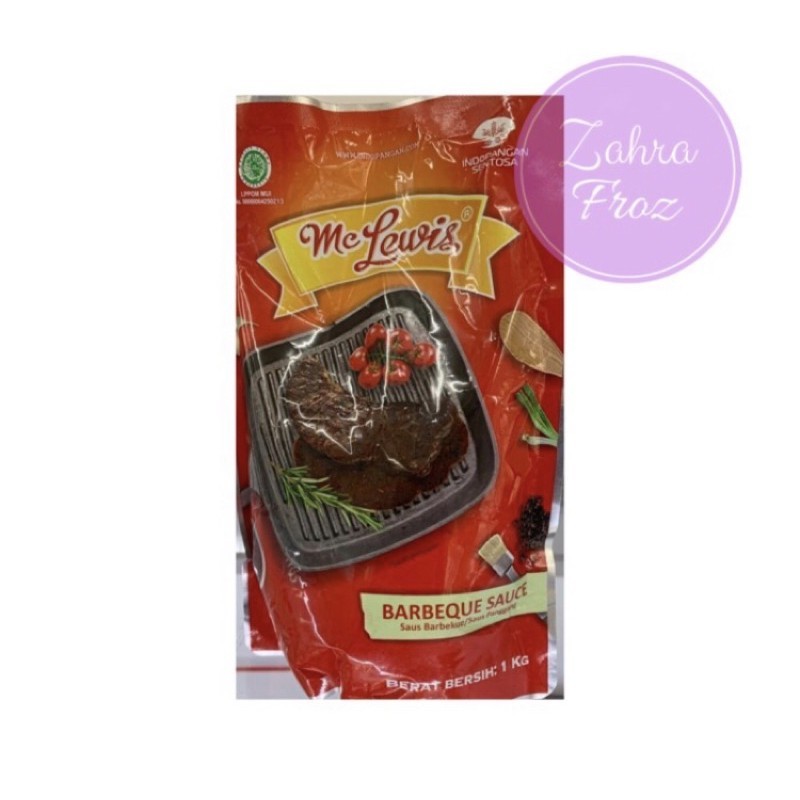 

MC LEWIS BARBEQUE SAUCE 1 KG 310 GR