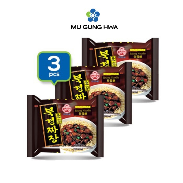 

Promo Terbatas Ottogi Beijing Chajang Ramen - 135G/3Pcs Aman