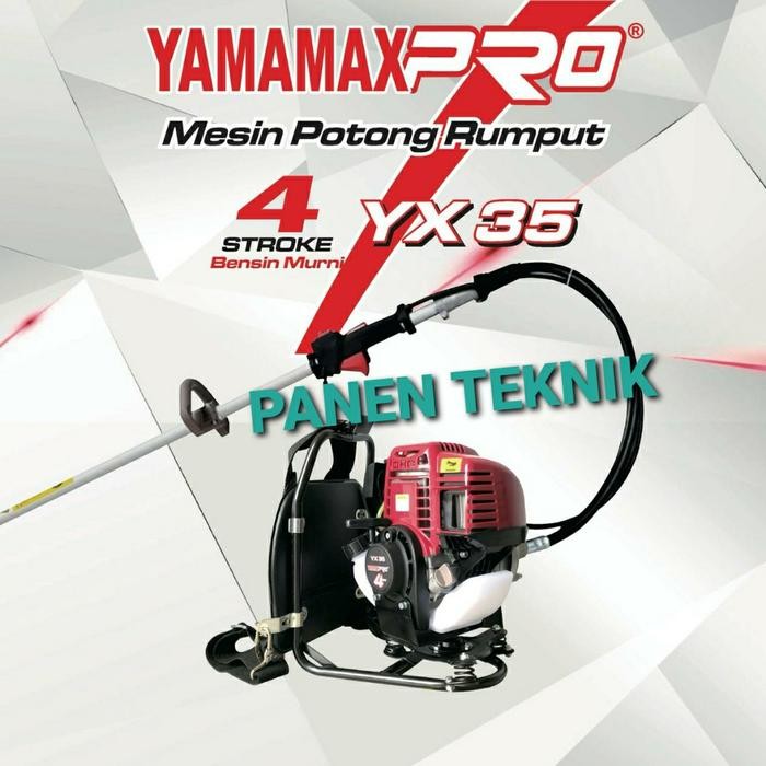 MESIN POTONG RUMPUT GENDONG YAMAMAX PRO 4 TAK MIRIP HONDA