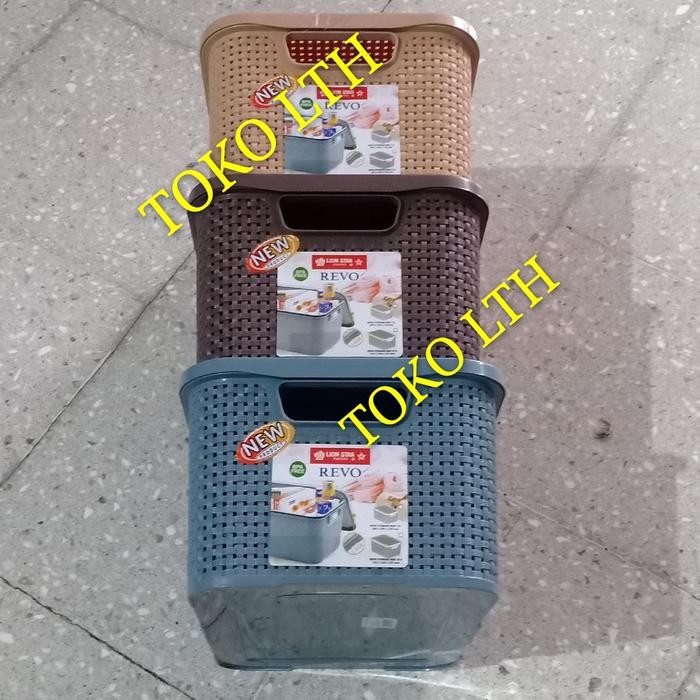 Kotak Penyimpanan Serbaguna Revo 10 Liter Lion Star Container Wadah