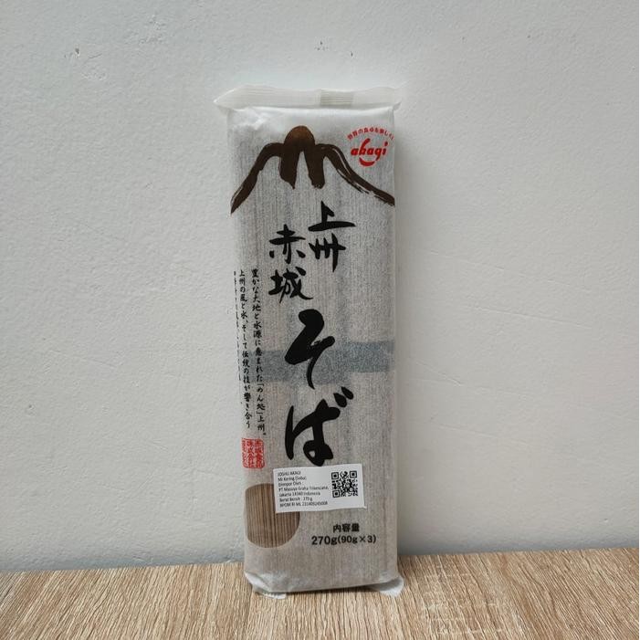 

Sale Terbatas Mi Soba Joshu Akagi 270Gr - Mie Kering Mi Jepang Premium 90G X 3 Aman