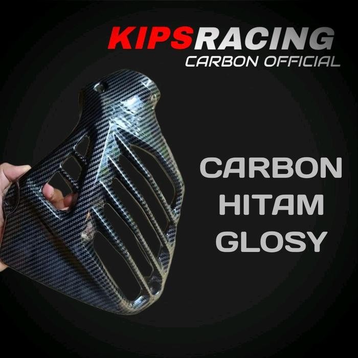 ASLI TUTUP RADIATOR N MAX OLD CARBON / tutup radiator nmax old carbon tahun 2016 2019 Glosy Motor